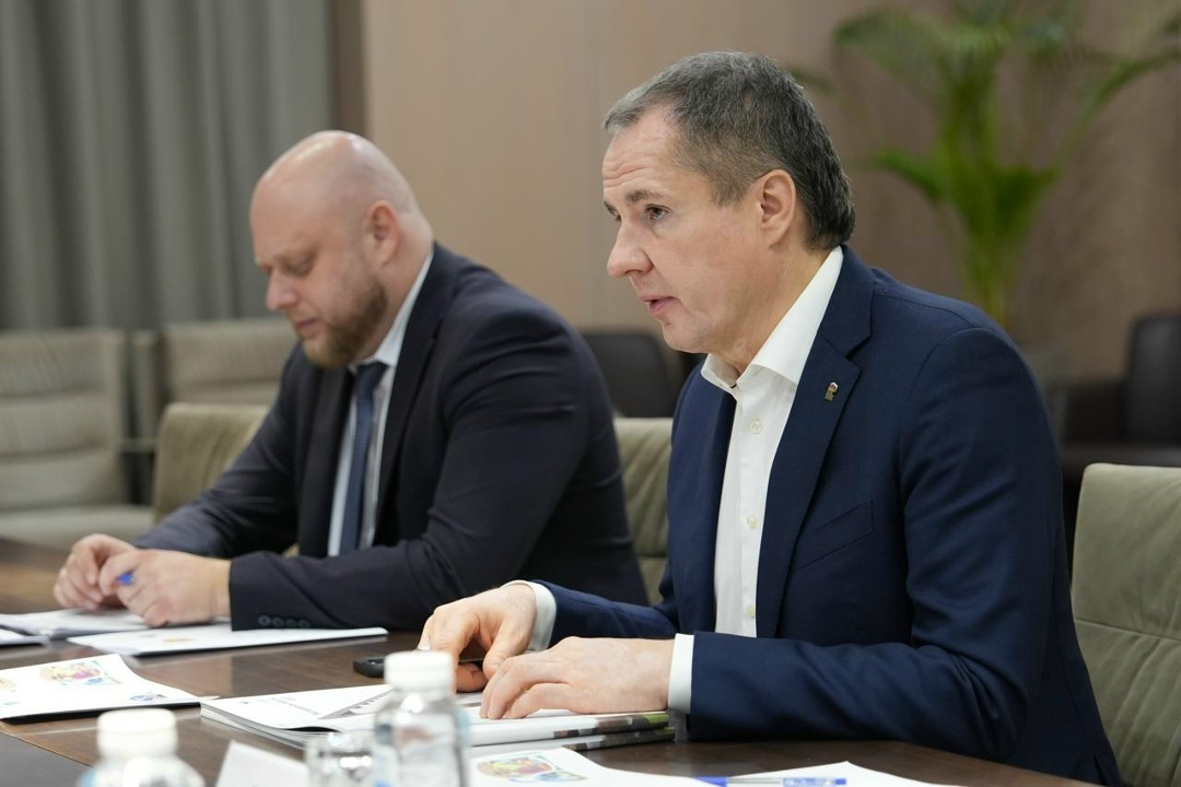 В Минсельхозе прошла рабочая встреча Оксаны Лут и губернатора Белгородской области Вячеслава Гладкова