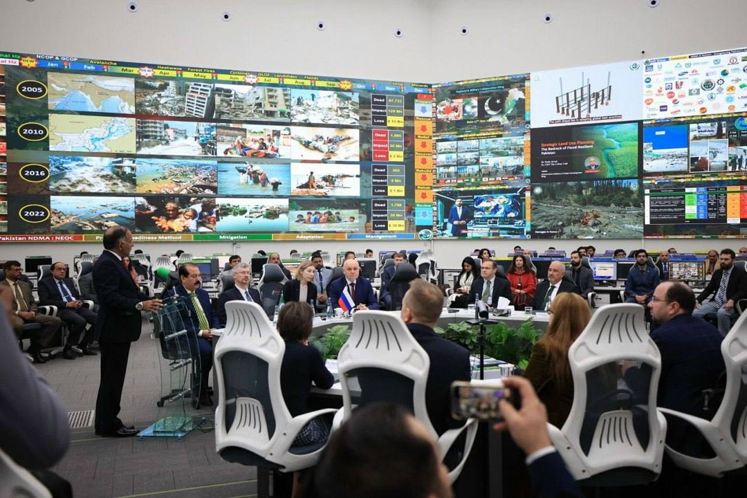 Российская делегация во главе с Сергеем Цивилевым посетила Национальное управление по управлению чрезвычайными ситуациями Республики Пакистан