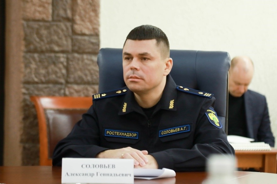 Руководитель Средне-Поволжского управления Ростехнадзора Евгений Васильев встретился с Губернатором Пензенской области Олегом Мельниченко