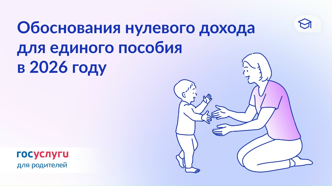Обоснование нулевого дохода и уменьшения 8 МРОТ для единого пособия в 2026 году