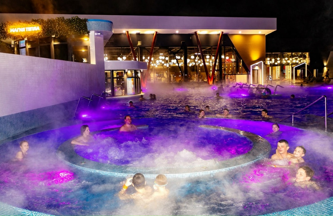 В Магнитогорске стало ТЕПЛЕЕ В городском курорте «Притяжение» открылся термальный комплекс "МАГИЯ ТЕПЛА"