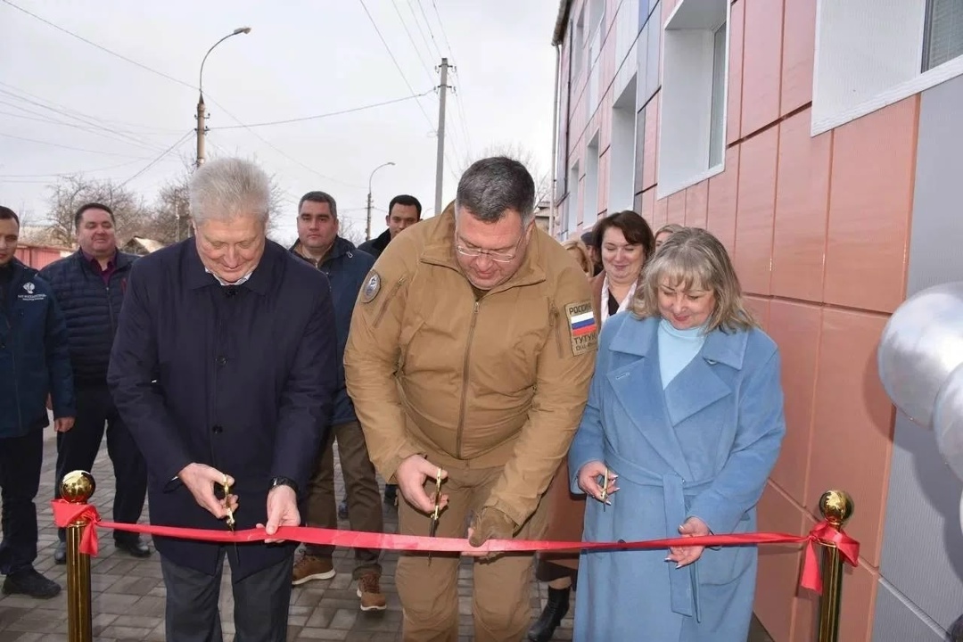В Краснодонском муниципальном округе ЛНР после капитального ремонта торжественно открылось новое отделение детского дома-интерната