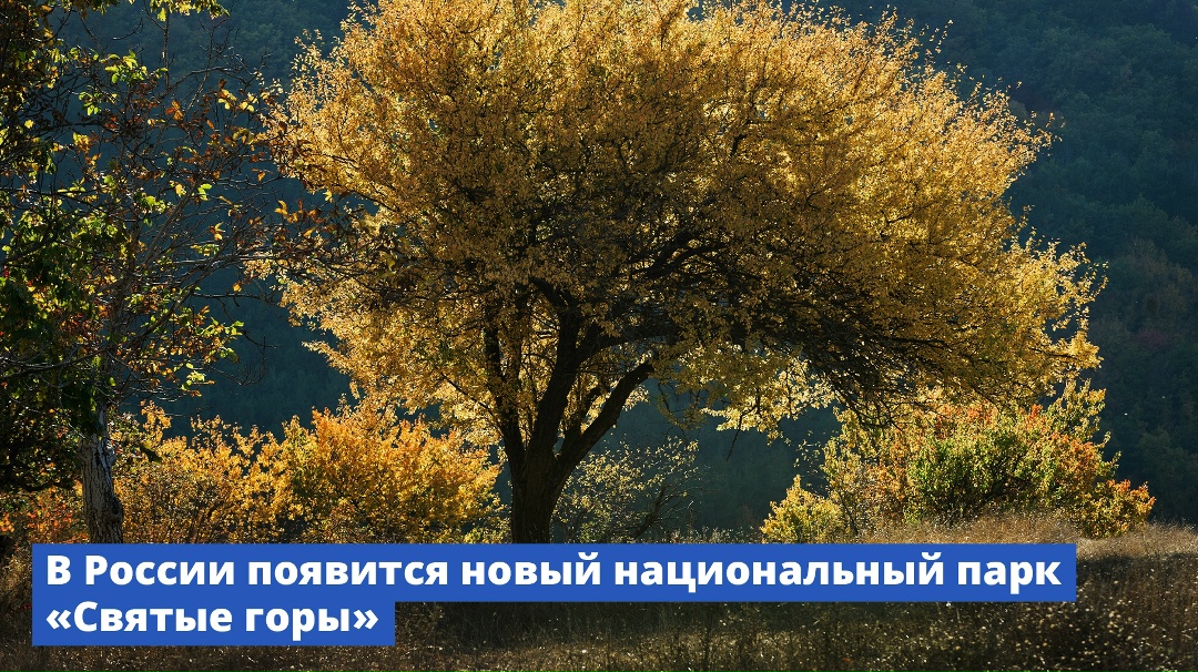 В России появится новый национальный парк «Святые горы».