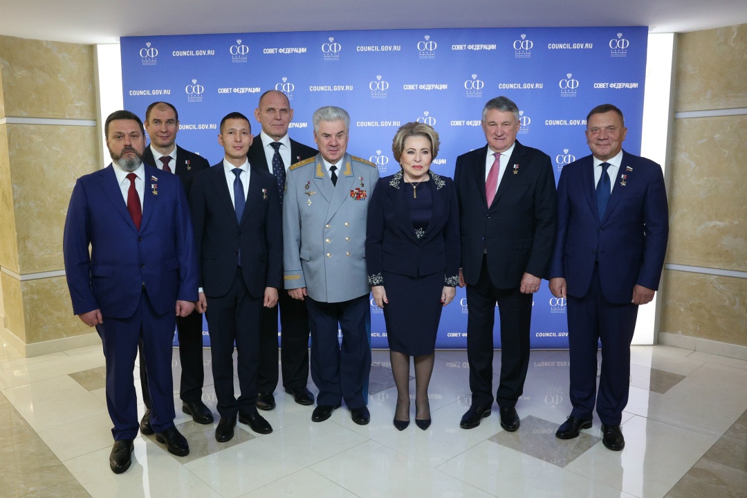 Валентина Матвиенко поздравила Героев Отечества с праздником