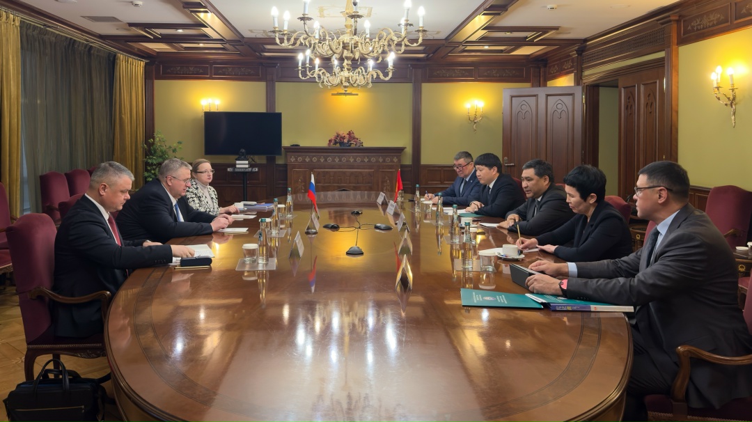 Алексей Оверчук провел встречу с первым заместителем председателя кабинета министров Киргизии Данияром Амангельдиевым.