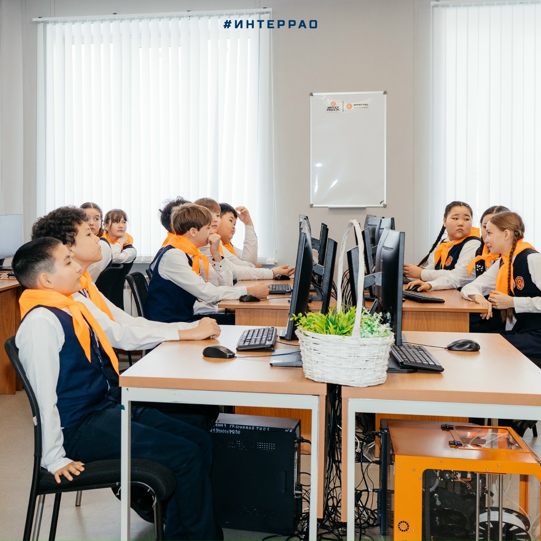 Первый раз в энергокласс Компания «Интер РАО» открыла первый энергокласс для школьников в Бурятии.