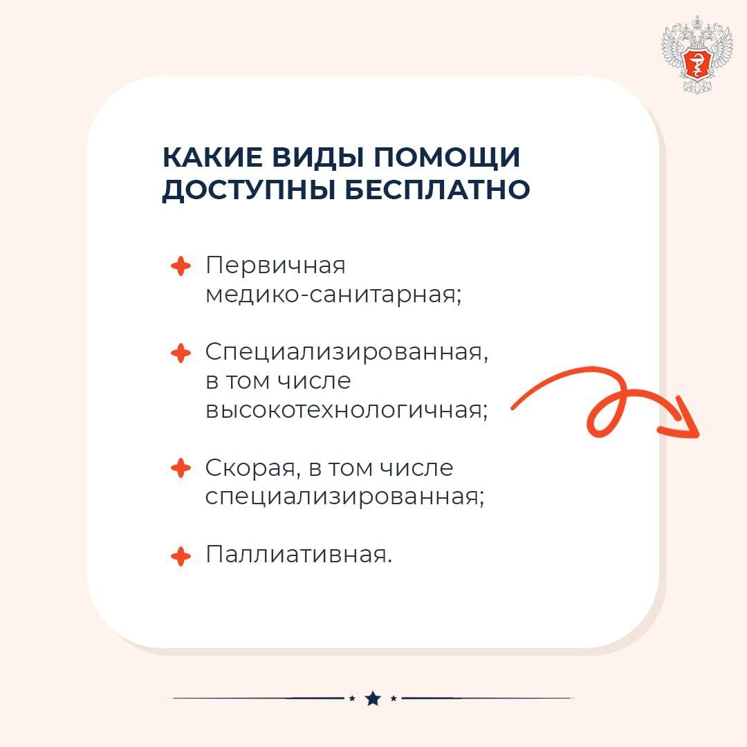 Какая медицинская помощь доступна бесплатно в рамках программы государственных гарантий?