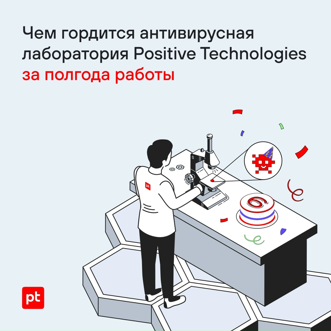 Празднуем полгода с создания нашей антивирусной лаборатории и делимся успехами