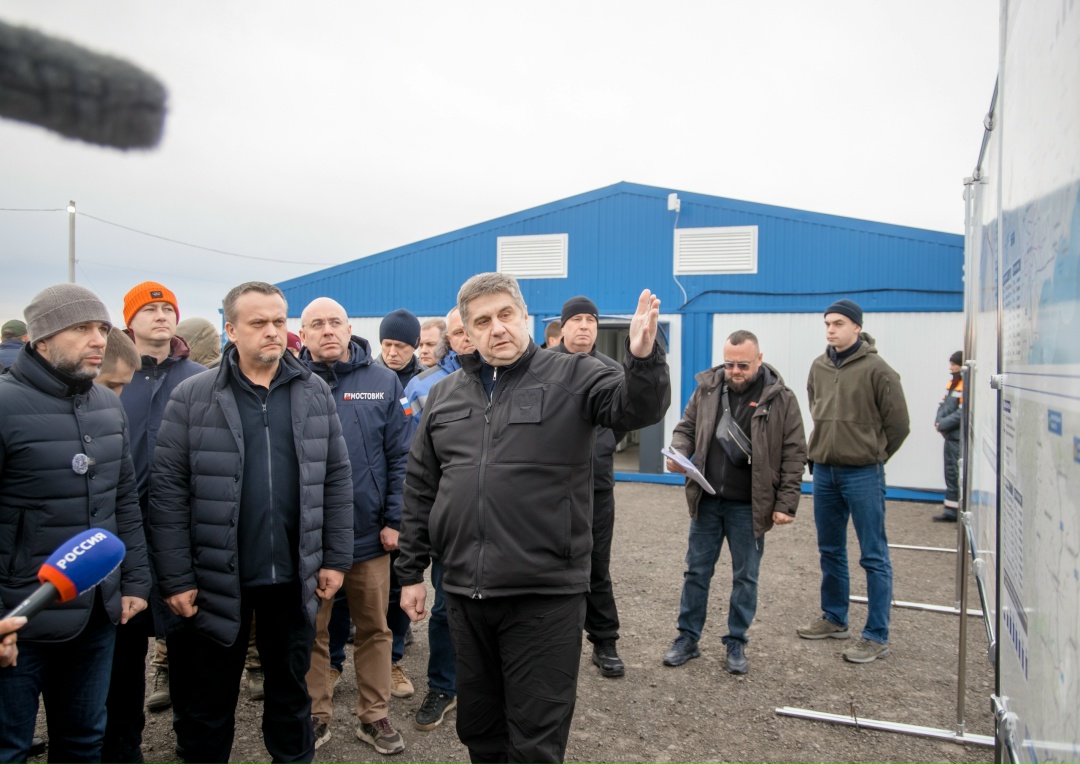 Глава Минтранса Андрей Никитин посетил Донецкую Народную Республику и Запорожскую область.