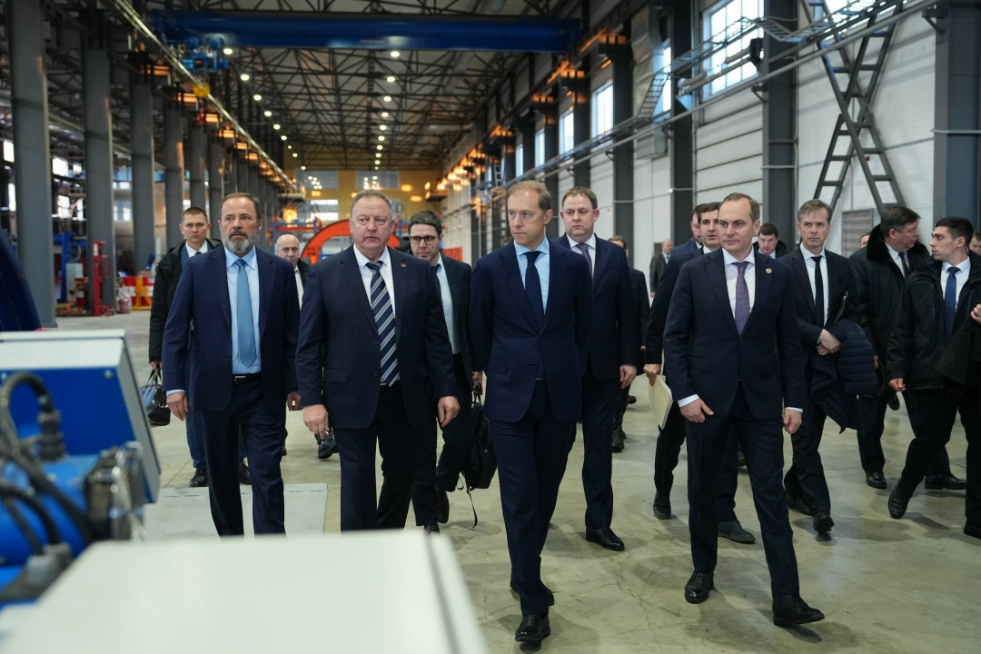Денис Мантуров посетил промышленные предприятия Республики Мордовия.