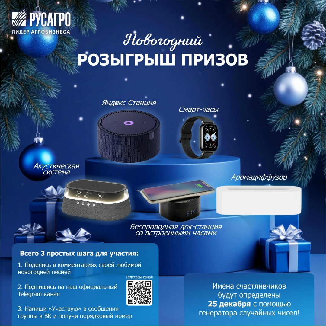 В преддверии самого волшебного и долгожданного праздника мы с радостью объявляем о старте нашего Новогоднего розыгрыша !