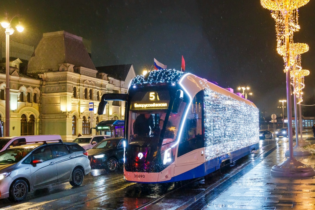 Спустя 30 лет в Москве вновь открыта трамвайная линия по Трифоновской улице до метро «Рижская»