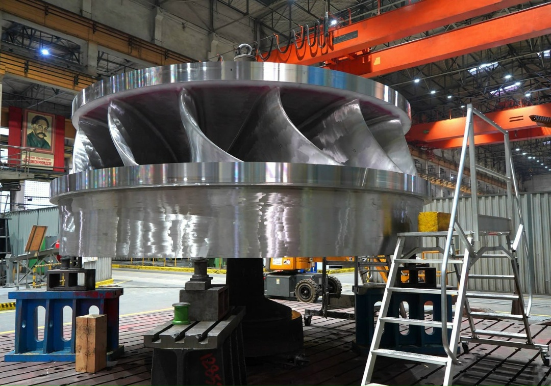 К отгрузке на Чиркейскую ГЭС готово рабочее колесо для гидроагрегата №1 после успешных статических балансировочных испытаний.