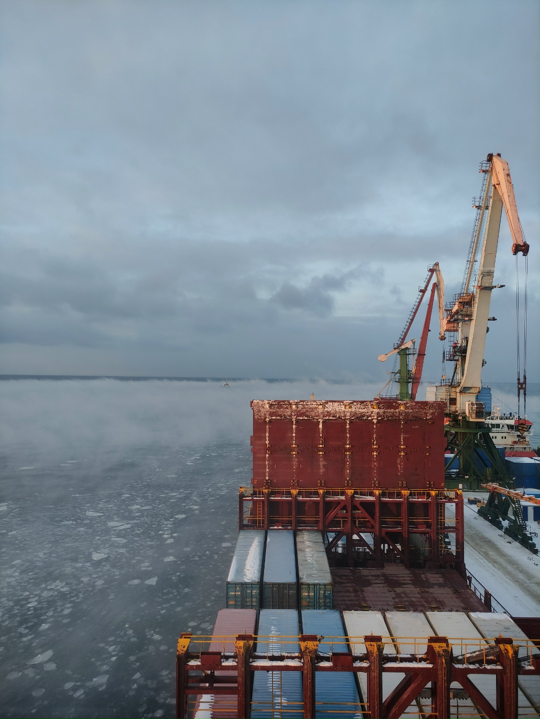 Север снова показывает свой суровый характер
