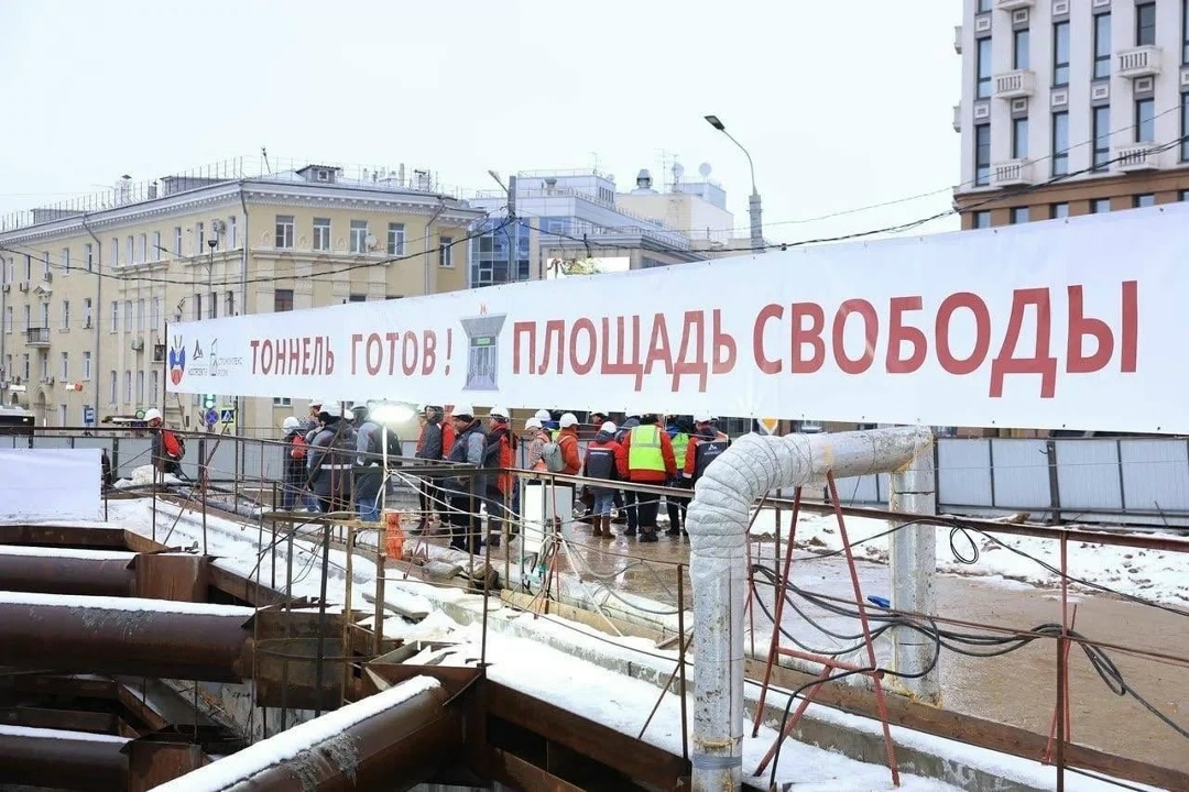 В Нижнем Новгороде завершено строительство двух тоннелей метро в рамках продления Автозаводской линии