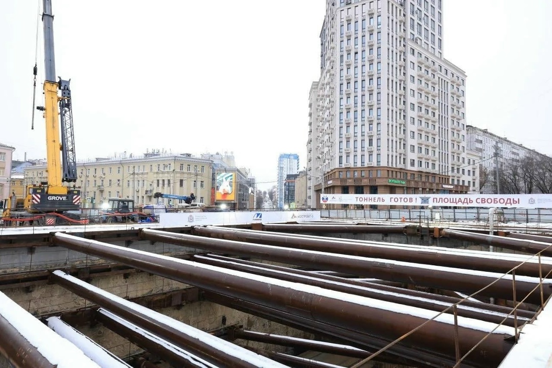 В Нижнем Новгороде завершено строительство двух тоннелей метро в рамках продления Автозаводской линии