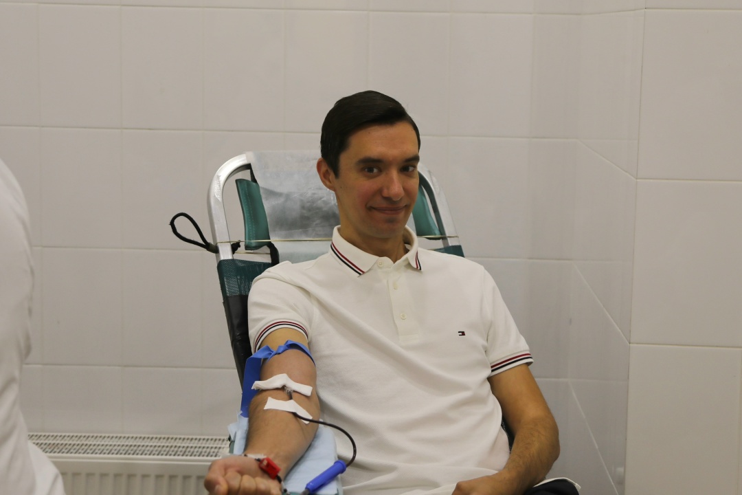 В Минтрансе прошел День донора Для сотрудников ведомства участие в донорском движении уже давно стало доброй традицией