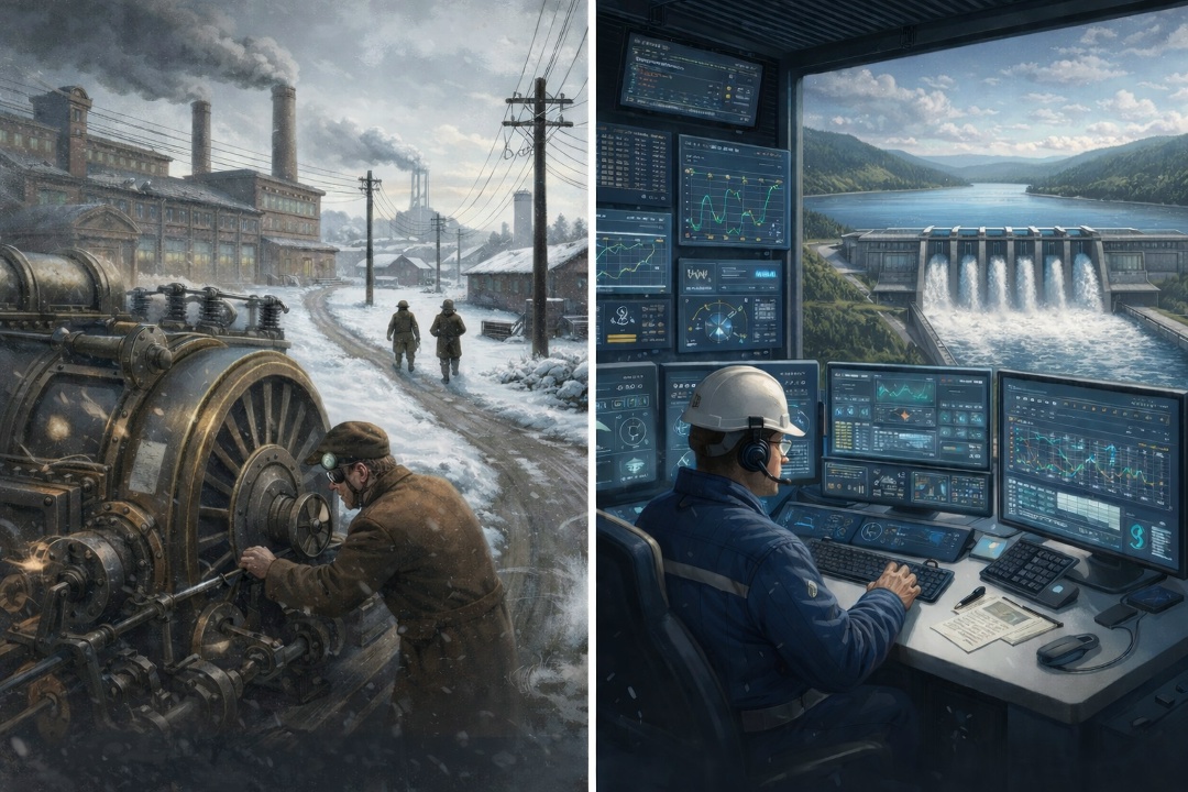 Эволюция отечественной энергетики: от первых электростанций к интеллектуальным системам