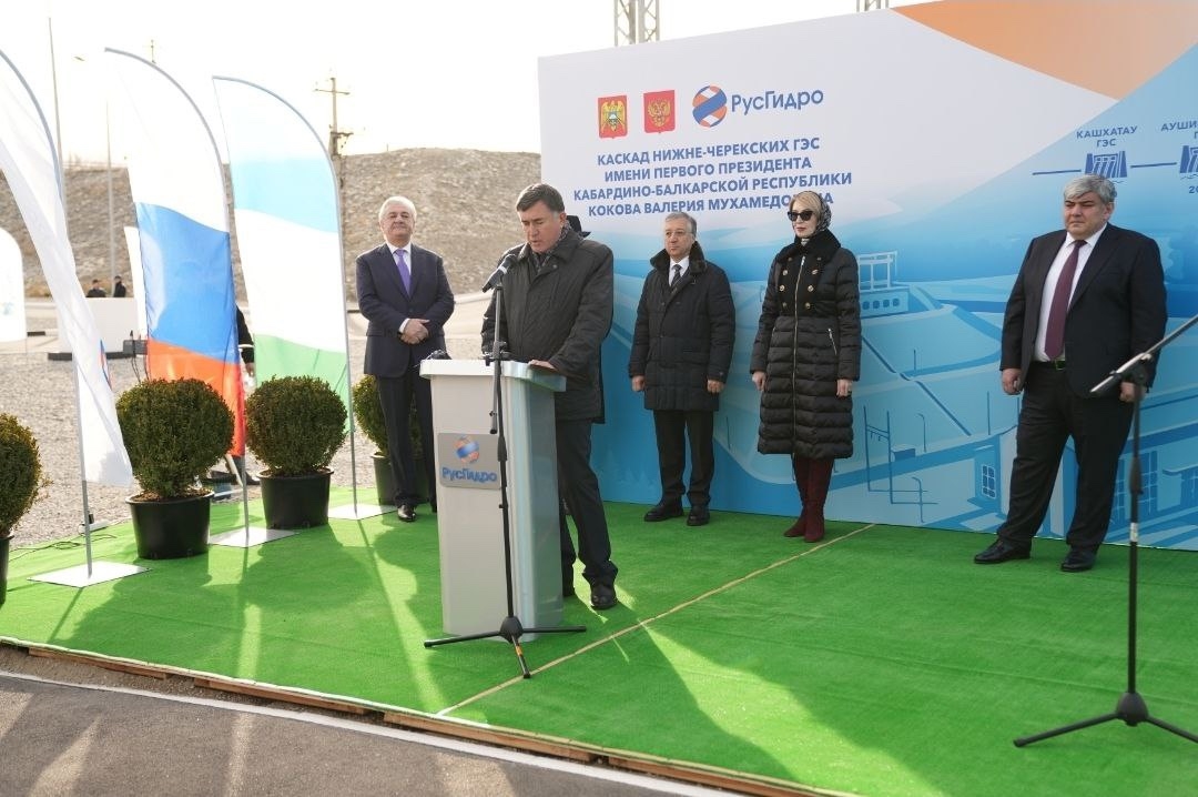 ️В День энергетика РусГидро присвоило каскаду Нижне-Черекских ГЭС имя первого Президента Кабардино-Балкарской Республики Валерия Мухамедовича Кокова