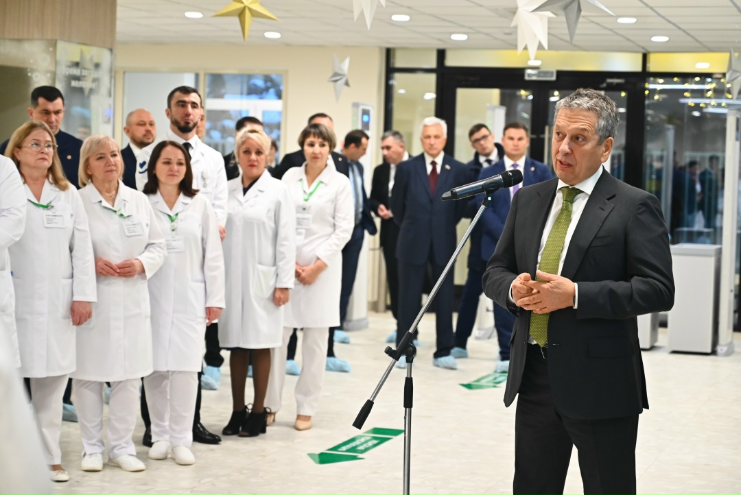 На юго-востоке Татарстана открылся современный перинатальный центр, построенный Татнефтью