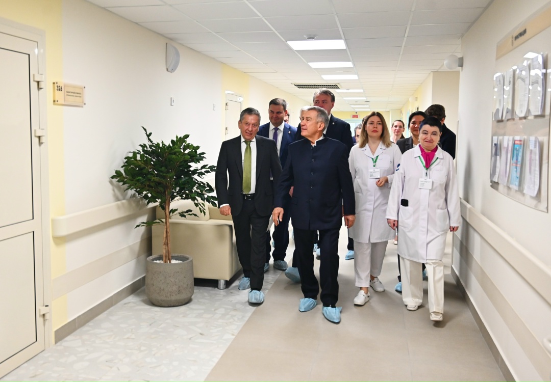 На юго-востоке Татарстана открылся современный перинатальный центр, построенный Татнефтью