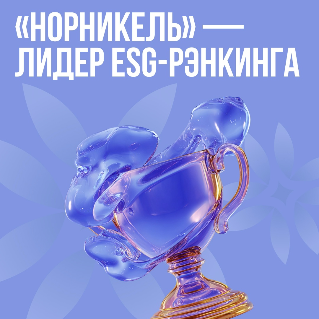Кто лидер по устойчивому развитию? По версии аналитиков RAEX — «Норникель», и для нас такая оценка — один из главных итогов года