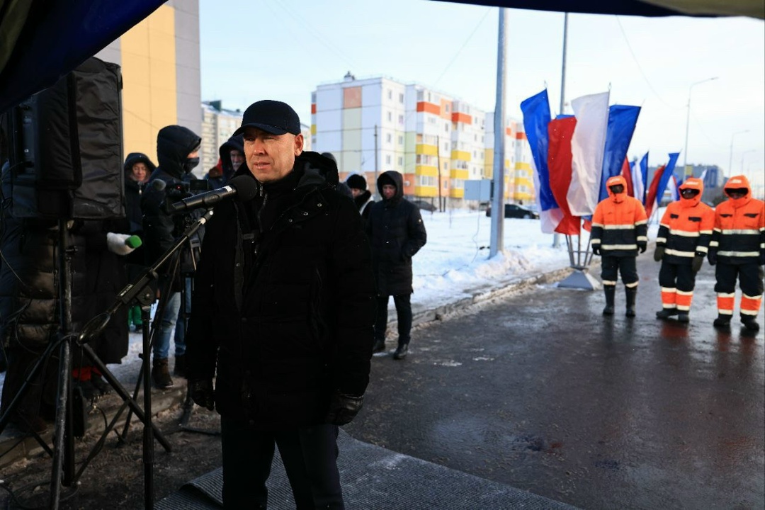 Глава Минстроя России Ирек Файзуллин принял участие в открытии инфраструктурных объектов в Кургане