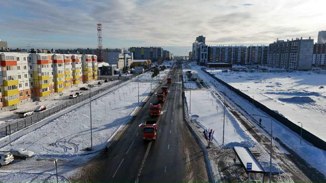 Глава Минстроя России Ирек Файзуллин принял участие в открытии инфраструктурных объектов в Кургане