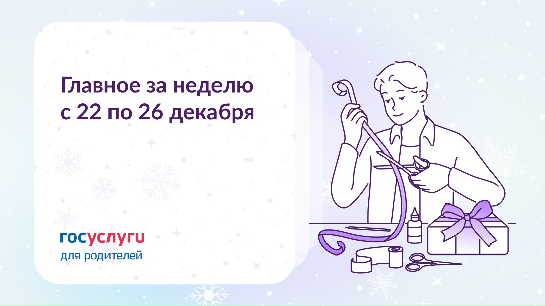 Главное за неделю с 21 по 26 декабря