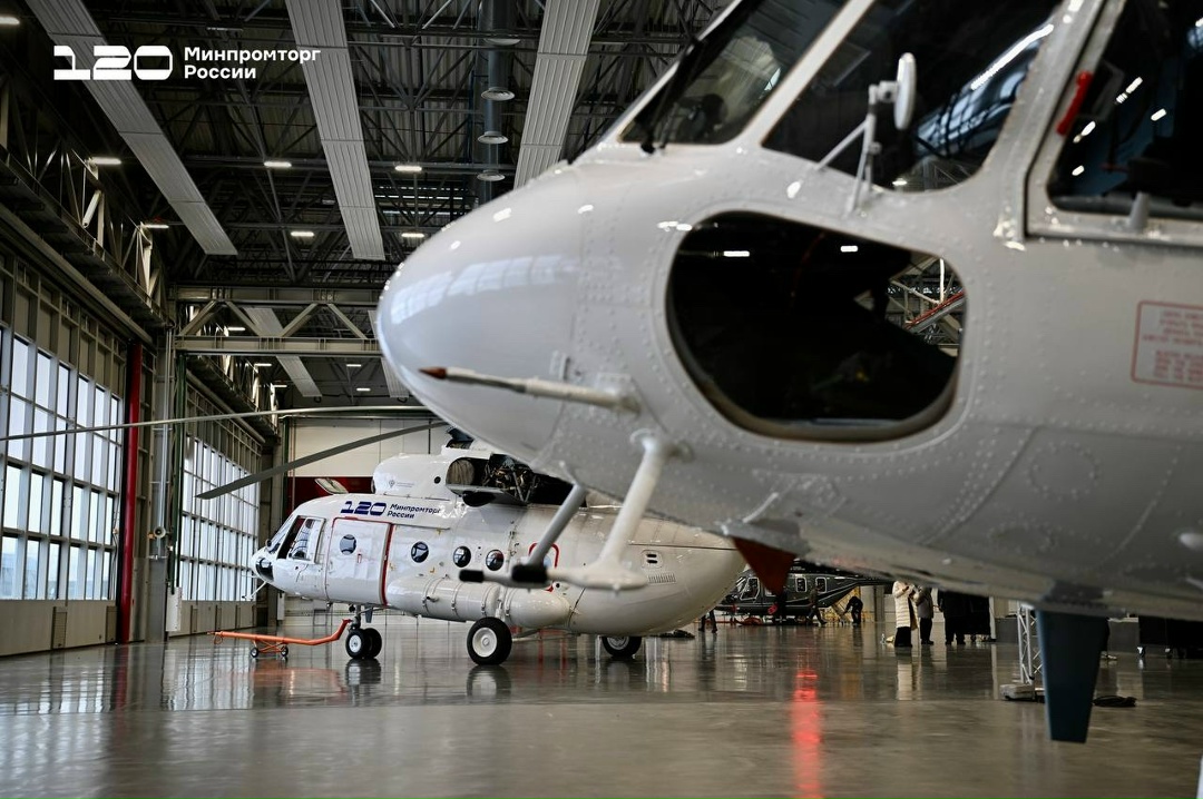 Антон Алиханов принял участие в церемонии передачи 4 вертолетов Ми-8МТВ-1