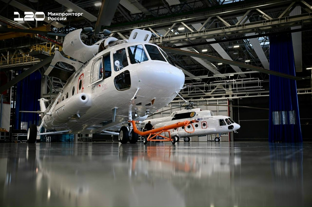 Антон Алиханов принял участие в церемонии передачи 4 вертолетов Ми-8МТВ-1