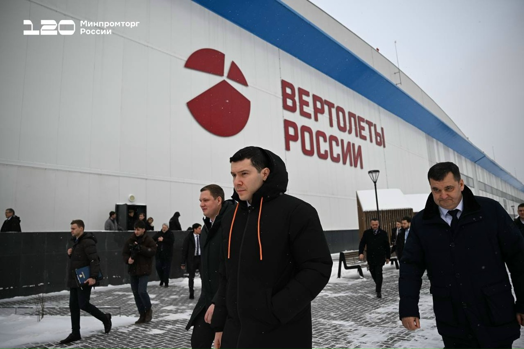 Антон Алиханов принял участие в церемонии передачи 4 вертолетов Ми-8МТВ-1