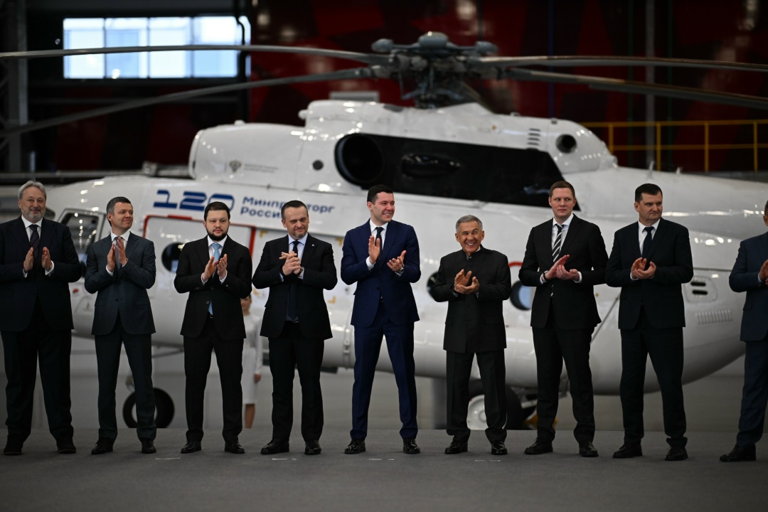 Четыре новых вертолета пополнили флот российских авиакомпаний