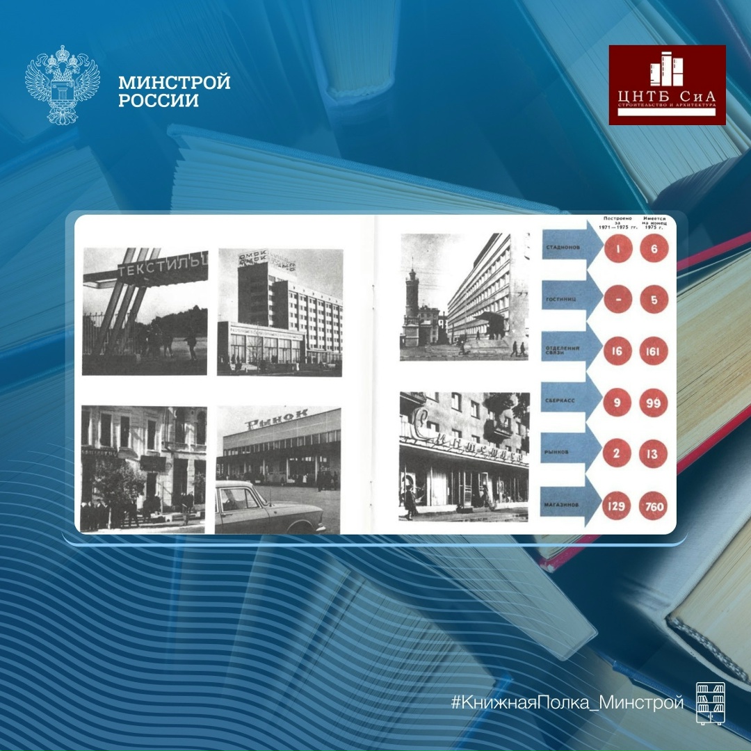 Сегодня в нашей рубрике #КнижнаяПолка_Минстрой - уникальное издание генерального плана Омска 1975 года