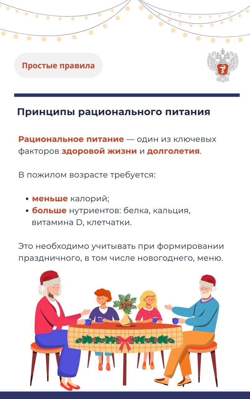 #ПростыеПравила: Как старшему поколению сохранить хорошее самочувствие после праздничного застолья?