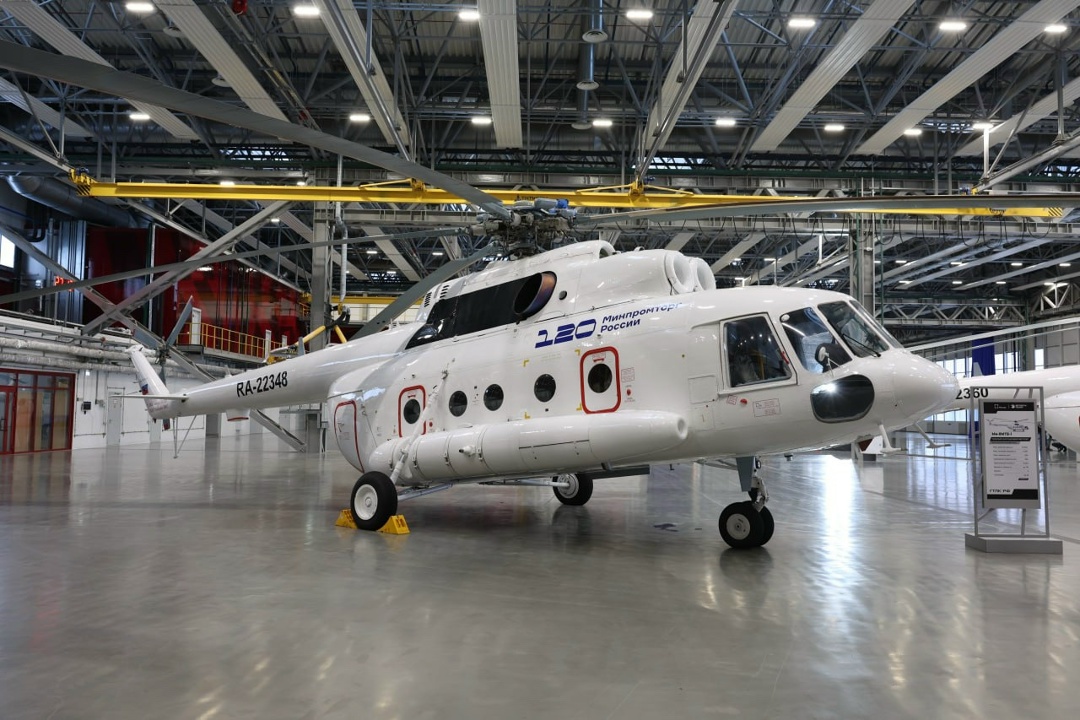 Ростех передал вертолеты Ми-8 для работы в российских регионах