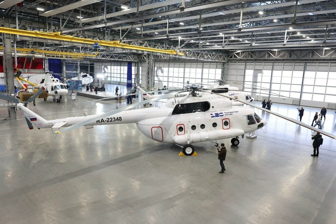 Ростех передал вертолеты Ми-8 для работы в российских регионах