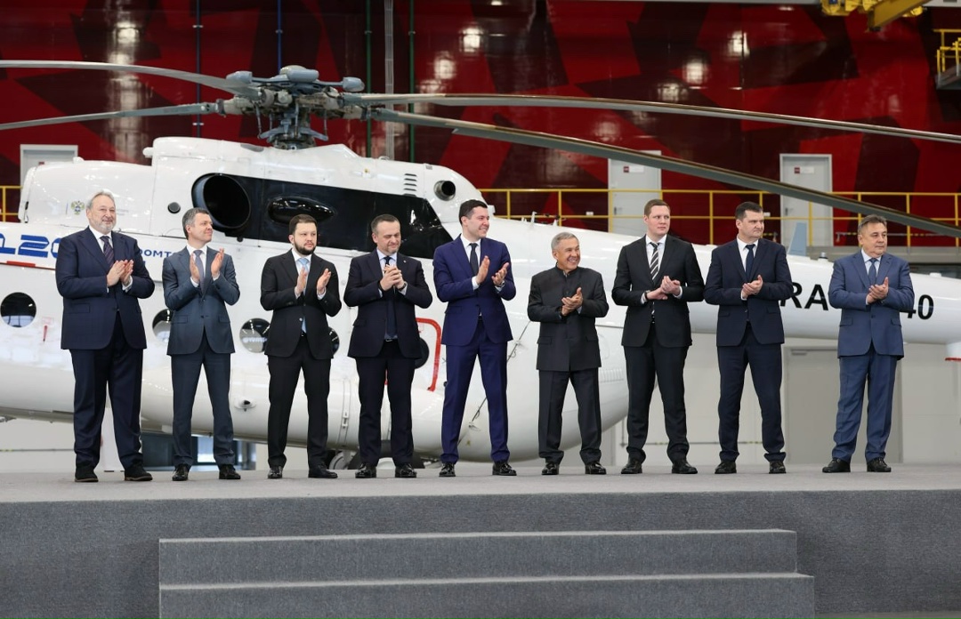 Ростех передал вертолеты Ми-8 для работы в российских регионах