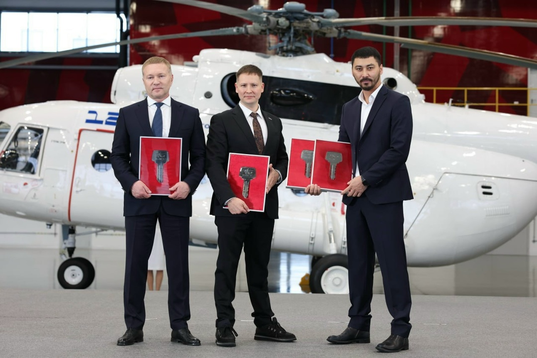 Ростех передал вертолеты Ми-8 для работы в российских регионах