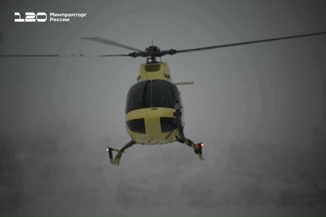 Ми-34М1 совершил первый полёт с отечественным двигателем ВК-650В