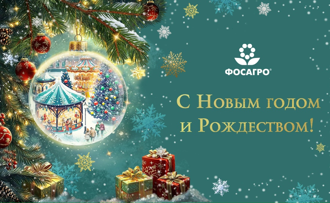 Дорогие друзья! Примите самые искренние поздравления с Новым годом и Рождеством!