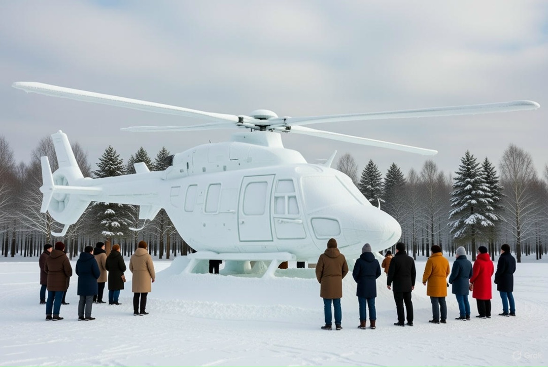 Когда металл уступает место снегу, а холод становится формой