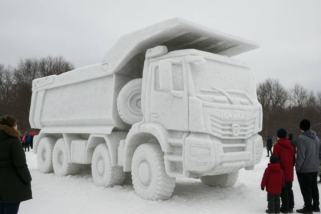 Когда металл уступает место снегу, а холод становится формой
