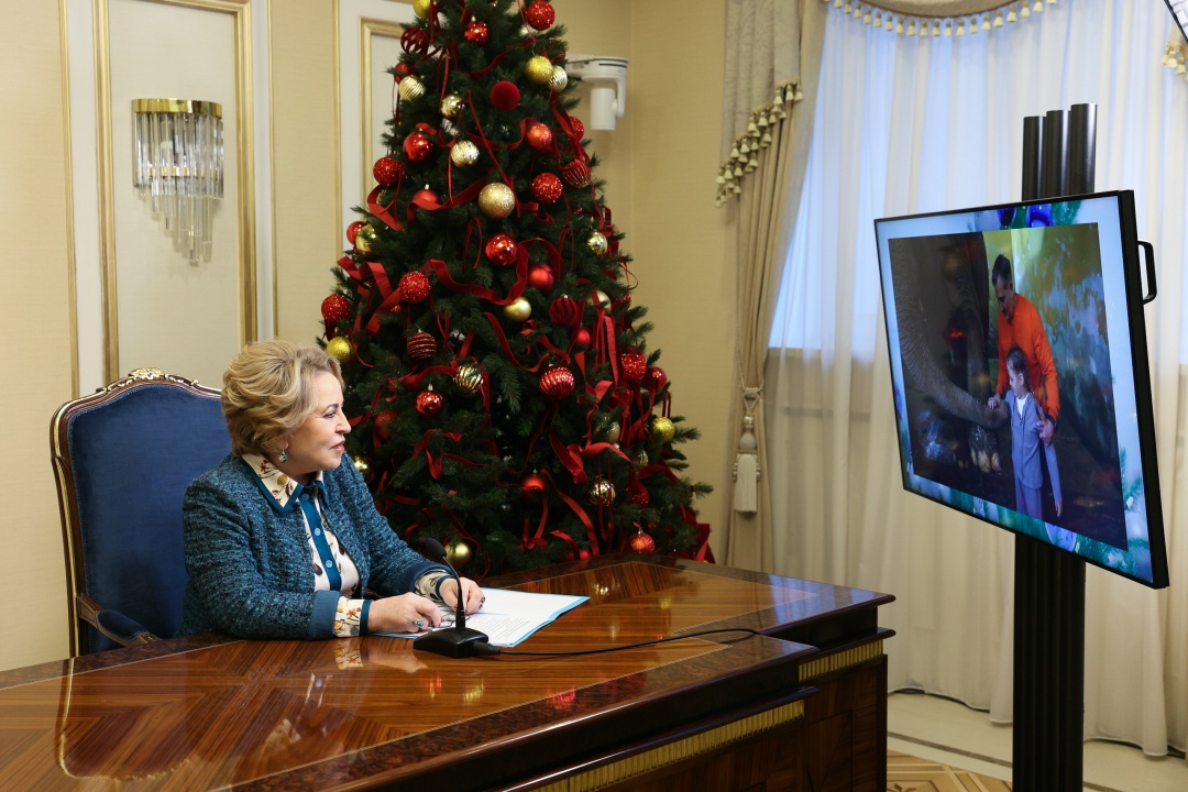 Валентина Матвиенко: Акция «Ёлка желаний» дарит яркие положительные эмоции детям и их родителям