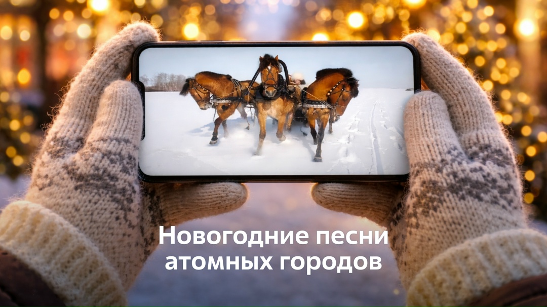 Перед вами новогодняя музыкальная подборка, возникшая благодаря проекту #10песенатомныхгородов, который создан в рамках программы «Территория культуры Росатома»