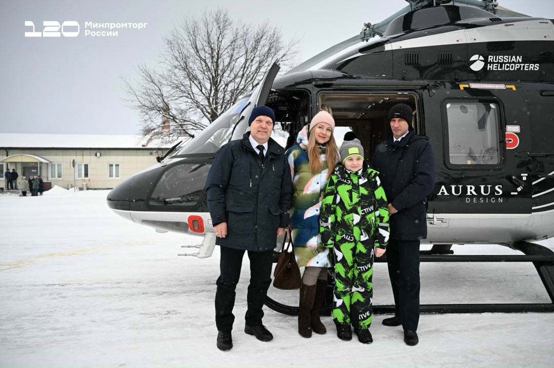 Полет на вертолете «Ансат» для Арины из Химок