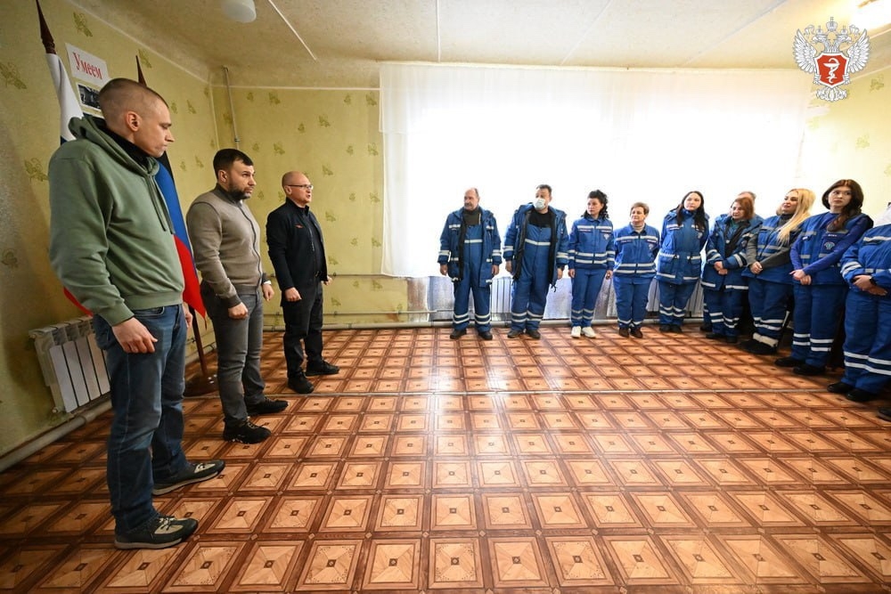 В ДНР поступят пять бронированных автомобилей на станции скорой медицинской помощи