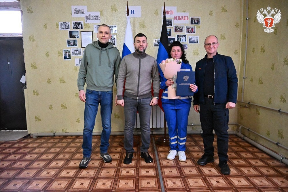 В ДНР поступят пять бронированных автомобилей на станции скорой медицинской помощи