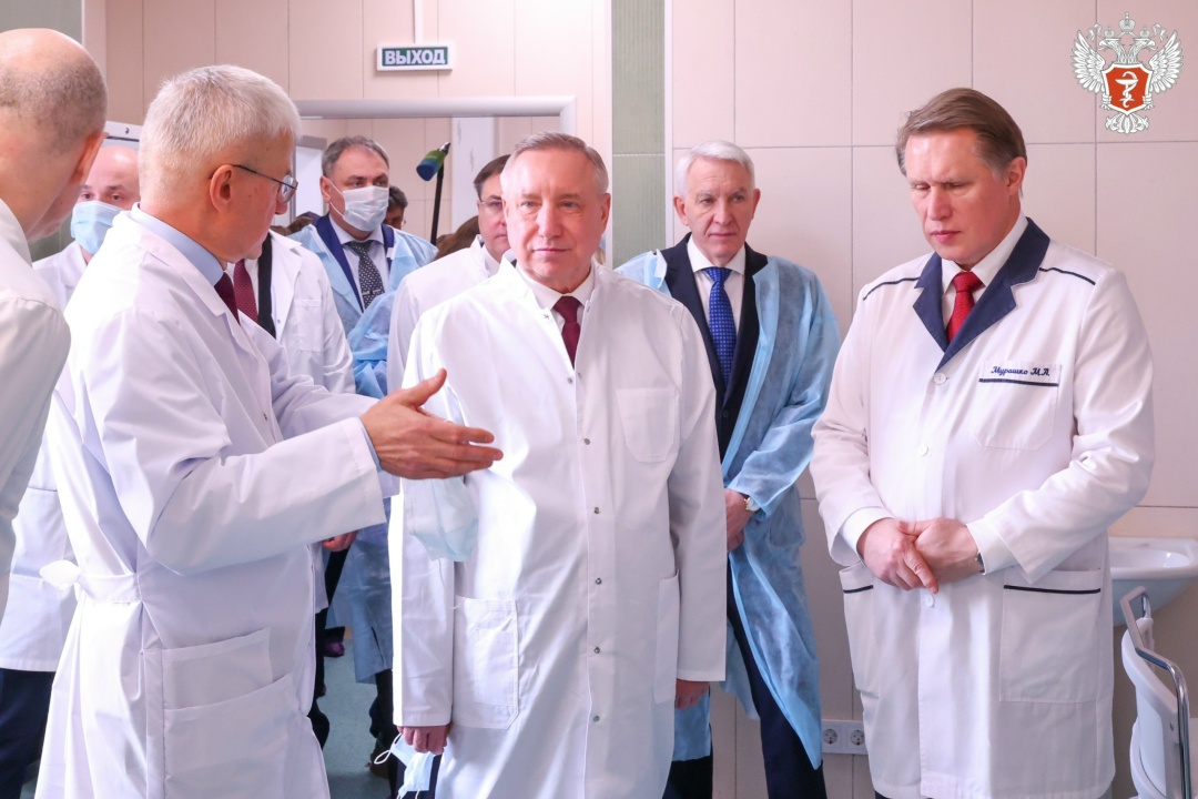 Михаил Мурашко открыл новый корпус Первого Санкт-Петербургского государственного медицинского университета