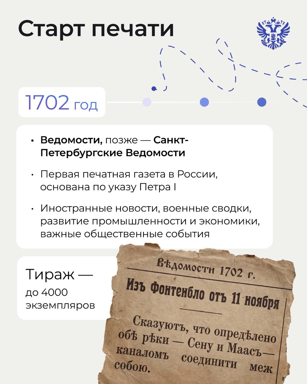 Свежие новости экономики у вас в руках уже 400 лет